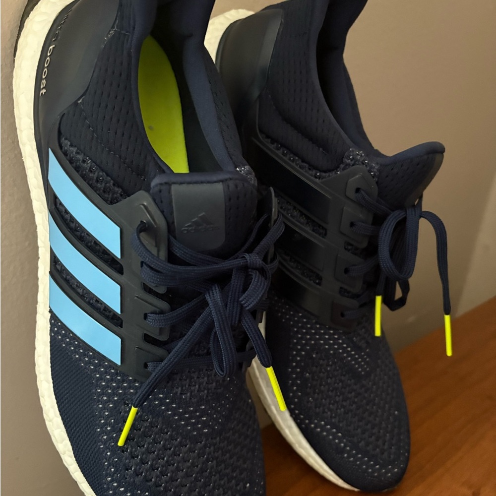 adidas Navy and Light Blue Sneakers